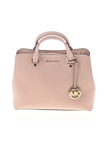 MICHAEL Michael Kors Leather Satchel (view 1)