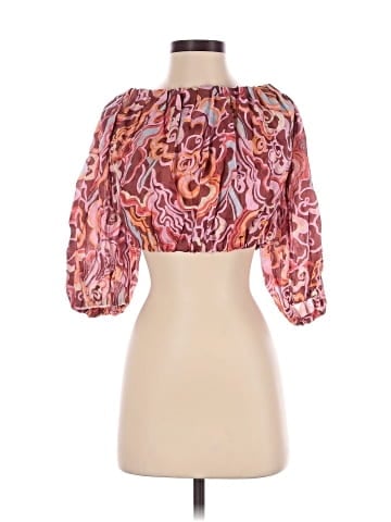 A.L.C. 3/4 Sleeve Blouse (view 1)