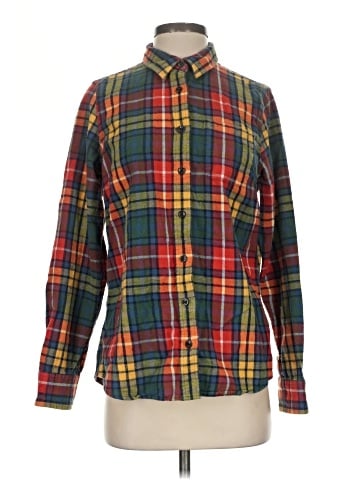 L.L.Bean Long Sleeve Button-Down Shirt (view 1)