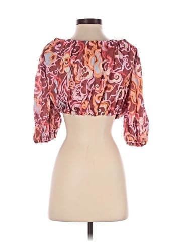 A.L.C. 3/4 Sleeve Blouse (view 2)