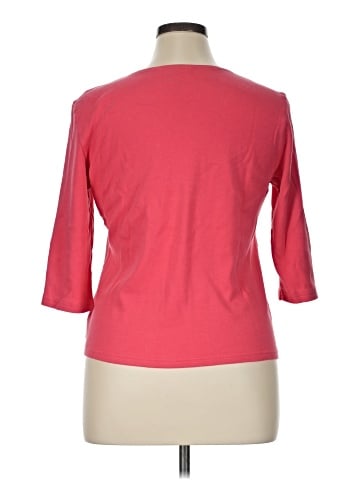 Karen Scott 3/4 Sleeve T-Shirt (view 2)