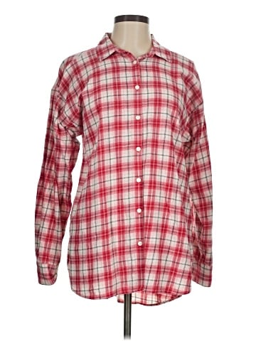 Ann Taylor LOFT Long Sleeve Button-Down Shirt (view 1)