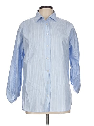 J. McLaughlin 3/4 Sleeve Button-Down Shirt (view 1)