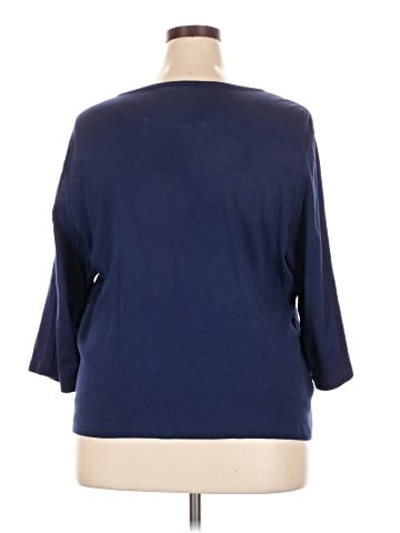 Karen Scott 3/4 Sleeve Blouse (view 2)