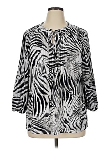 Investments 3/4 Sleeve Blouse (view 1)