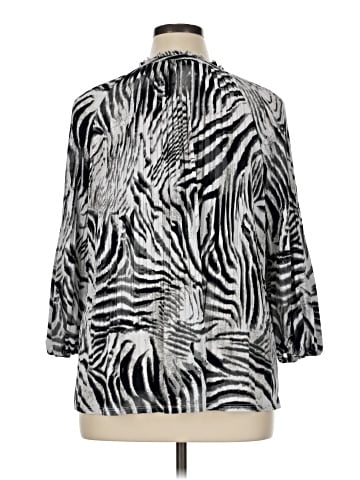 Investments 3/4 Sleeve Blouse (view 2)