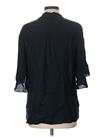 Elie Tahari 3/4 Sleeve Silk Top (view 2)