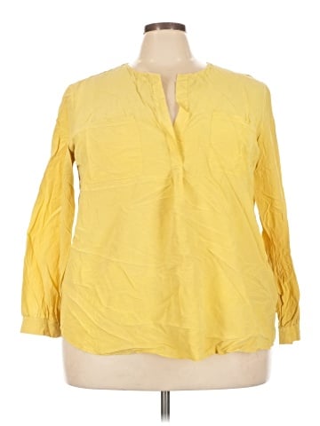 Lafayette 148 New York 3/4 Sleeve Blouse (view 1)
