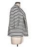 Chico's Stripes White Blazer Size Lg (2) - photo 4