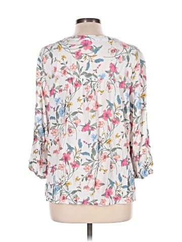 St. John's Bay 3/4 Sleeve Blouse (view 2)