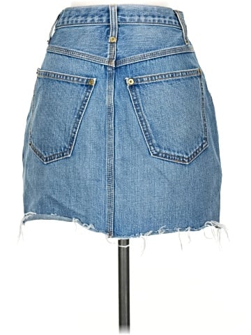 RE/DONE Denim Skirt (view 2)