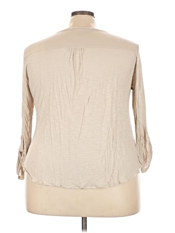 Style&Co 3/4 Sleeve Blouse (view 2)
