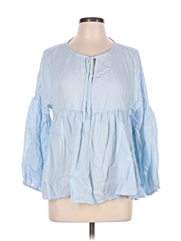 Blu Pepper Long Sleeve Blouse (view 1)