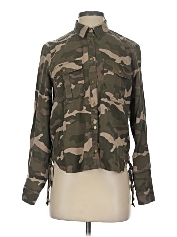 Express Long Sleeve Button-Down Shirt (view 1)