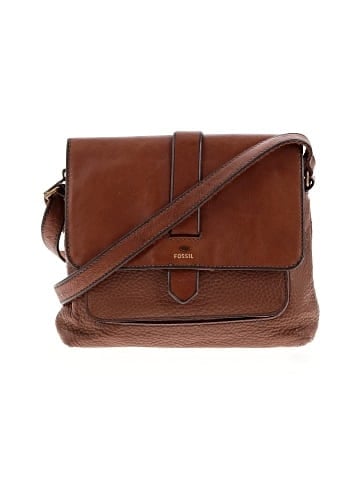 Fossil Leather Crossbody Bag (view 1)