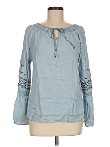 Cupcakes & Cashmere Long Sleeve Blouse (view 1)