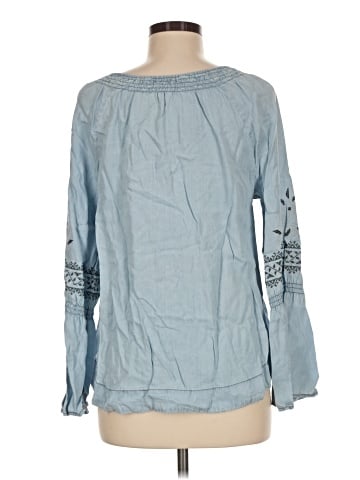 Cupcakes & Cashmere Long Sleeve Blouse (view 2)