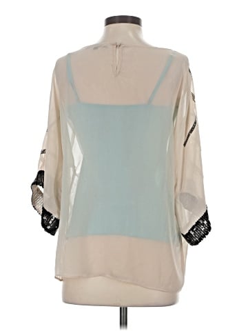 Karlie 3/4 Sleeve Blouse (view 2)
