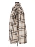 Old Navy 100% Polyester Plaid Ivory Coat Size M - photo 5