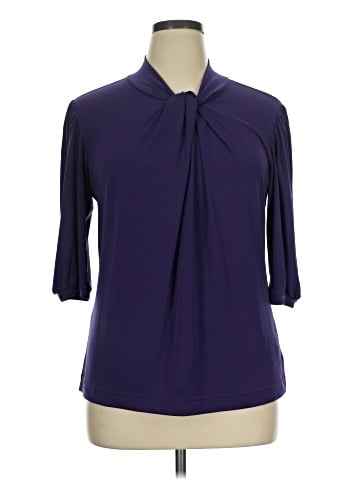 Worthington 3/4 Sleeve Blouse (view 1)