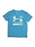 Under Armour 100% Polyester Blue Active T-Shirt Size 5 - photo 1