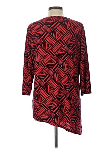 Susan Graver 3/4 Sleeve Top (view 2)