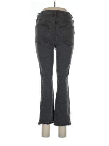 Madewell Kick Out Crop Jeans in Starkey Wash (view 2)