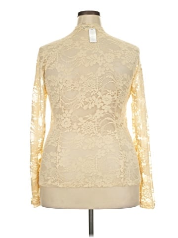New York & Company Long Sleeve Blouse (view 2)