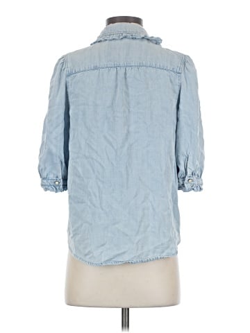 Democracy 3/4 Sleeve Button-Down Shirt (view 2)