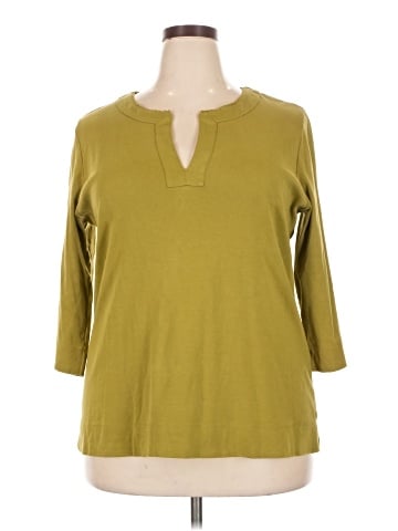 Jones New York Signature 3/4 Sleeve Top (view 1)