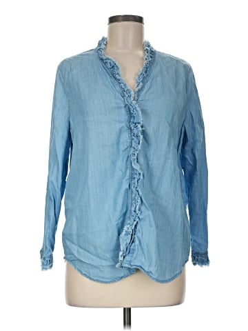 Nic + Zoe Long Sleeve Button-Down Shirt (view 1)