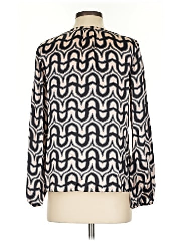 Alice & Trixie Long Sleeve Silk Top (view 2)