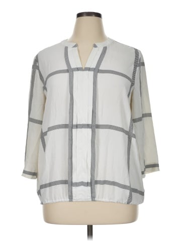 41Hawthorn 3/4 Sleeve Blouse (view 1)