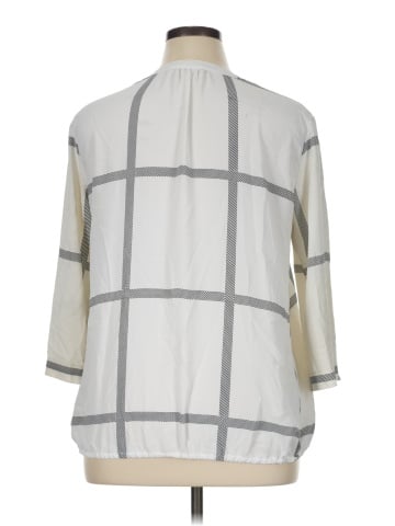41Hawthorn 3/4 Sleeve Blouse (view 2)