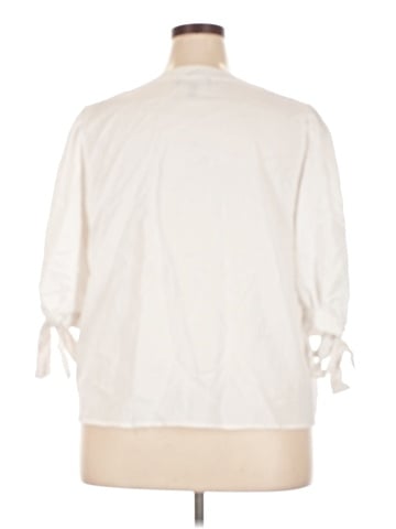 ELOQUII 3/4 Sleeve Blouse (view 2)