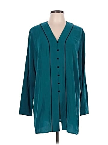 Diane von Furstenberg 3/4 Sleeve Silk Top (view 1)