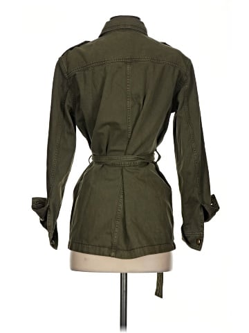 Madewell Chino Safari Jacket in Faded Ivy (view 2)