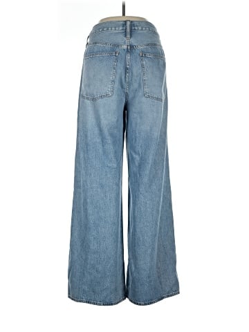 Madewell The Ultimate Wide-Leg Jean in Airy Denim (view 2)