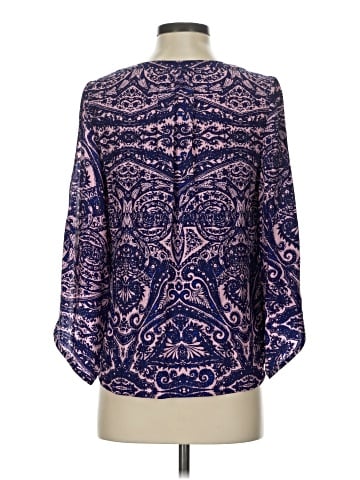 Alice & Trixie 3/4 Sleeve Silk Top (view 2)