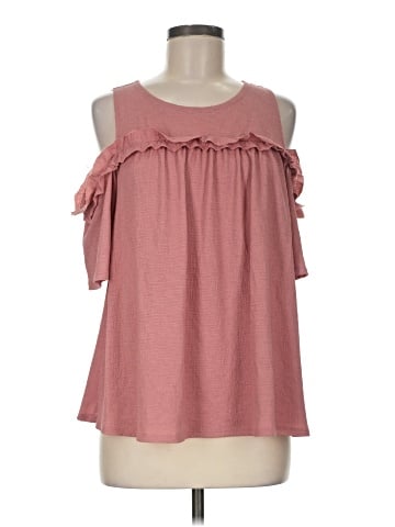 LC Lauren Conrad Sleeveless Blouse (view 1)