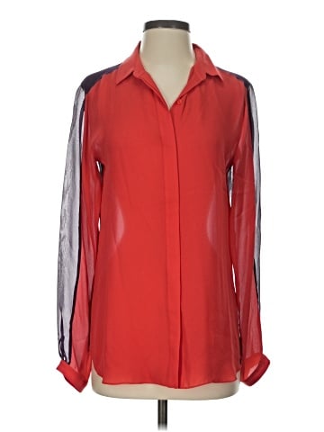 Jeunesse Long Sleeve Silk Top (view 1)