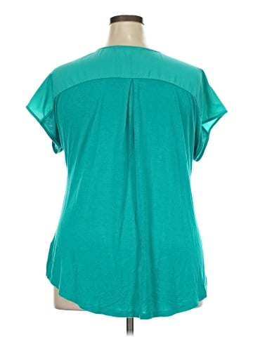 Adrienne Vittadini Short Sleeve Blouse (view 2)