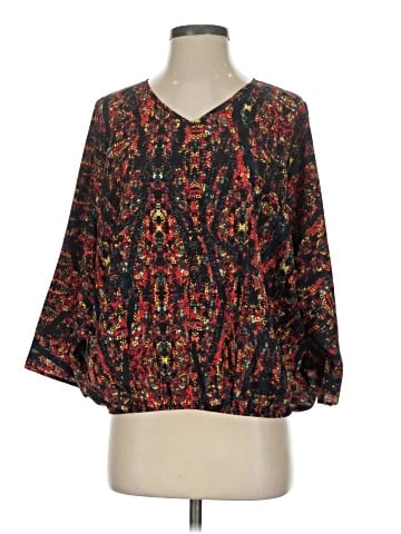 Collective Concepts 3/4 Sleeve Blouse (view 1)