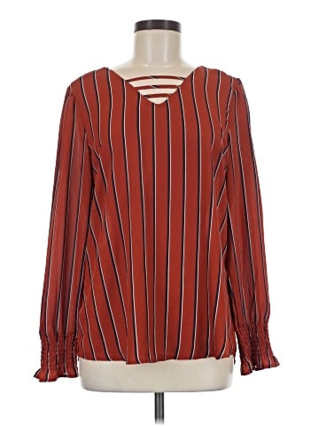 Maurices Long Sleeve Blouse (view 1)