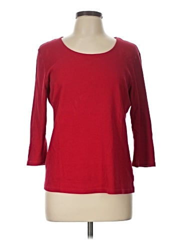 Karen Scott 3/4 Sleeve T-Shirt (view 1)