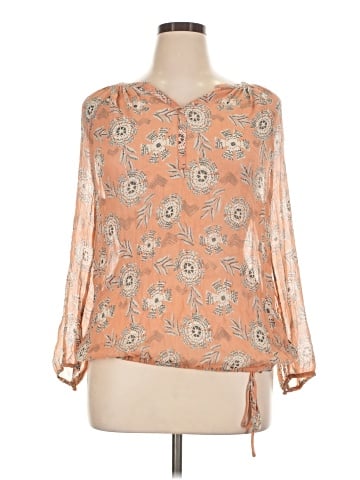 Lucky Brand Long Sleeve Blouse (view 1)