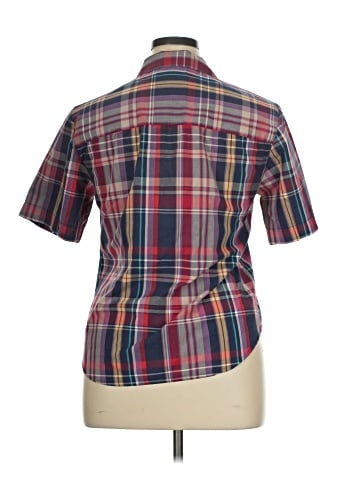 Unbranded Short Sleeve Button-Down Shirt (view 2)