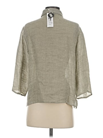 Eileen Fisher 3/4 Sleeve Button-Down Shirt (view 2)