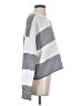 Splendid 100% Cotton Stripes White Pullover Sweater Size S - photo 4