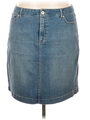 Style&Co Denim Skirt (view 1)